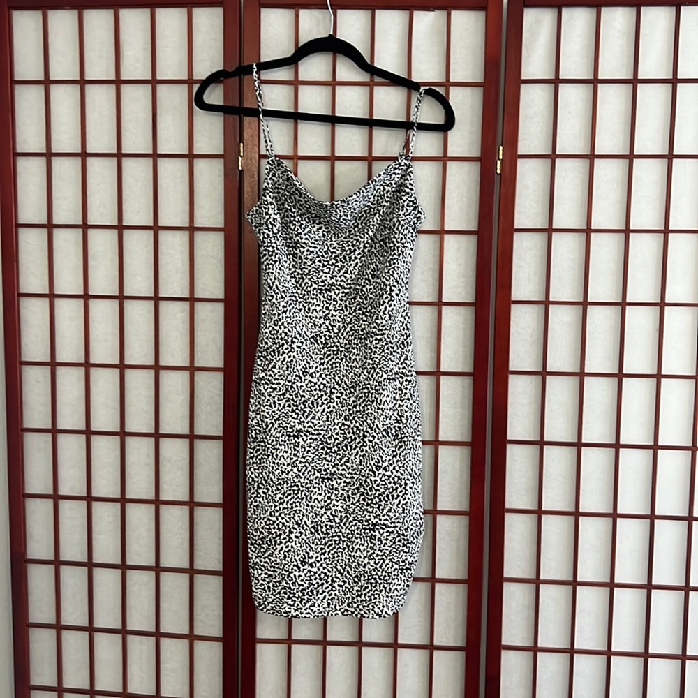 Mini cheetah dress